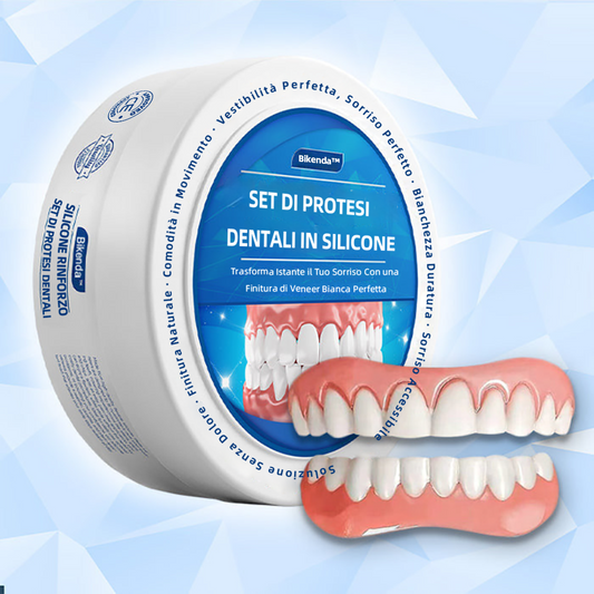 𝐁𝐢𝐤𝐞𝐧𝐝𝐚™ Set di protesi dentarie in silicone 🌱(⏰Offerta limitata, solo 30 minuti⏰) 🦷👩‍⚕️