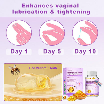 💐Bee Venom NMN Natural Repair Capsule vaginali [Per tutti i problemi vaginali e ormonali]